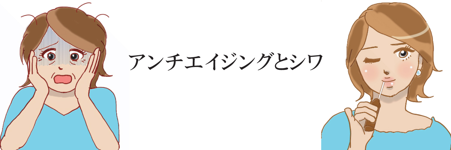 アンチエイジングとシワ